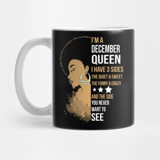 I'm A Strong Melanin December Queen Mug